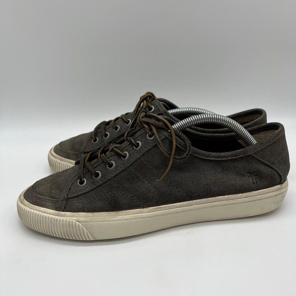 Frye Mens Miller Suede Sneakers